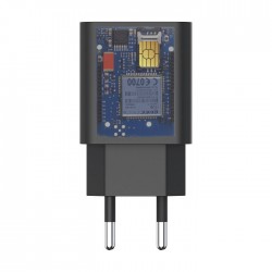 Chargeur de piles - Micro GSM espion - Détection de son