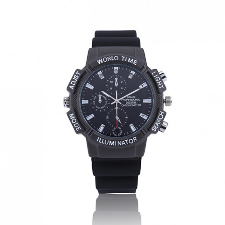 Montre caméra espion sport Full HD jusqu'à 3h