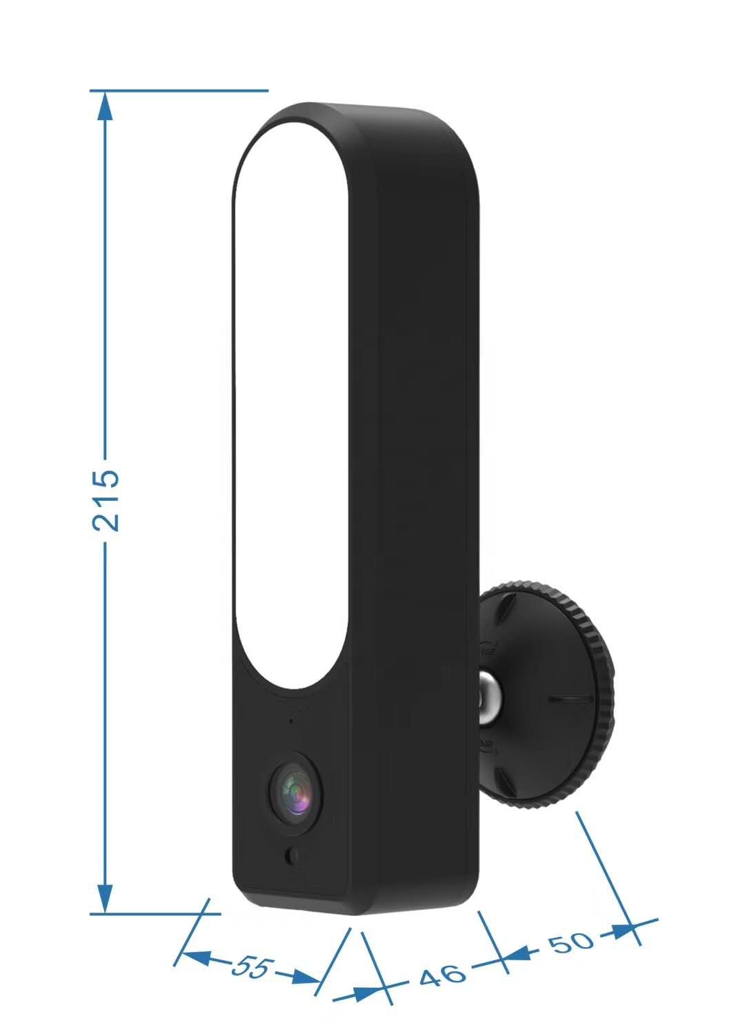 Caméra de surveillance extérieure connectée
