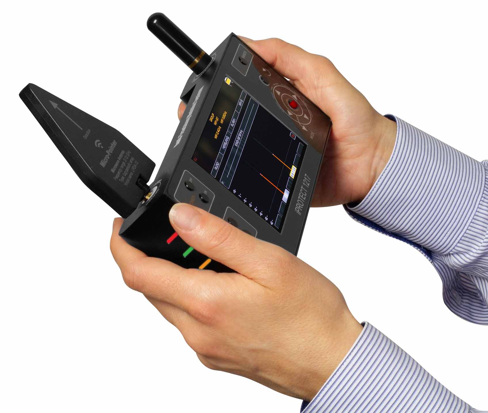 ✓ Détecteur Espion Caméra Micro Fréquence RF Radio Sans Fil Portable  Détector